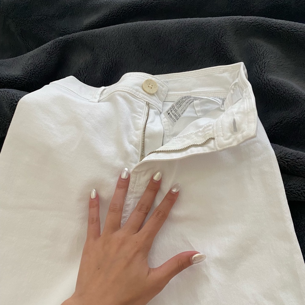 Kids Zara jeans in white